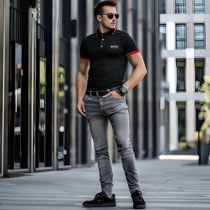 Polo Clásico Elegante (1+1) | Aurevo™